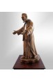 Statua Padre Pio bronzo  braccia aperte 60cm